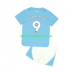 Maillot de Foot Manchester City Haaland 9 Enfant Domicile 2023/24